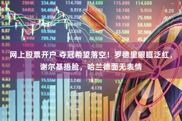 网上股票开户 夺冠希望落空！罗德里眼眶泛红，谢尔基捂脸，哈兰德面无表情